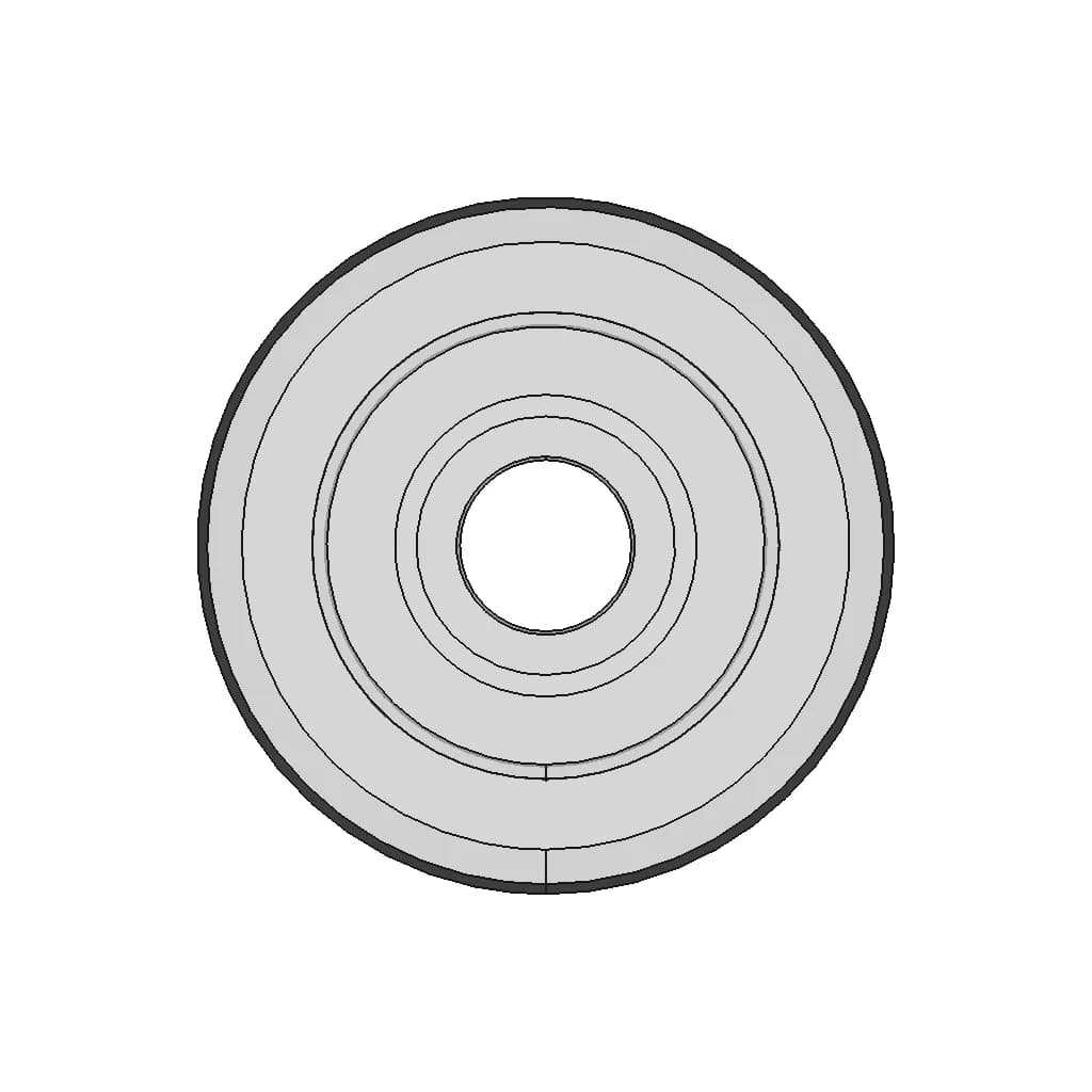 CAD Model of Timing Pulley for Engineering Projects_0_270_degree_snapshot