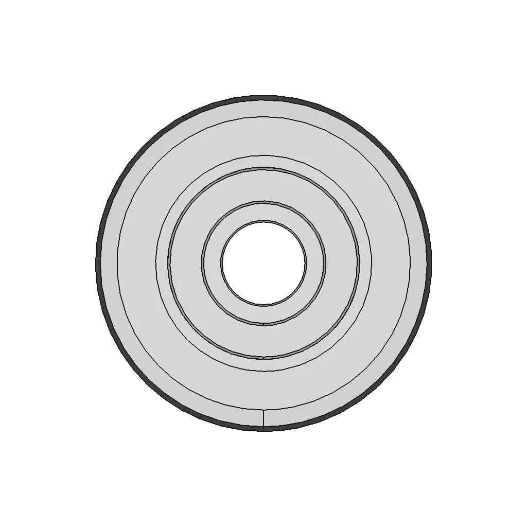 CAD Model of Timing Pulley for Engineering Projects_0_90_degree_snapshot