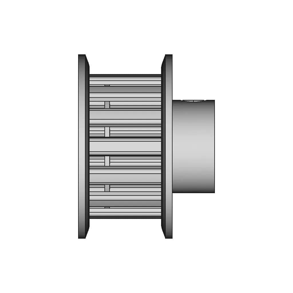 CAD Model of Htd Timing Belt Pulley for Engineering Projects_0_270_degree_snapshot