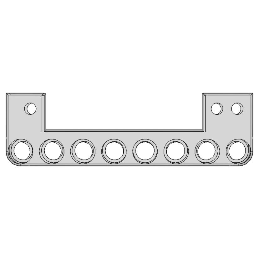 CAD Model of Servo-Lego Mount for Engineering Projects
