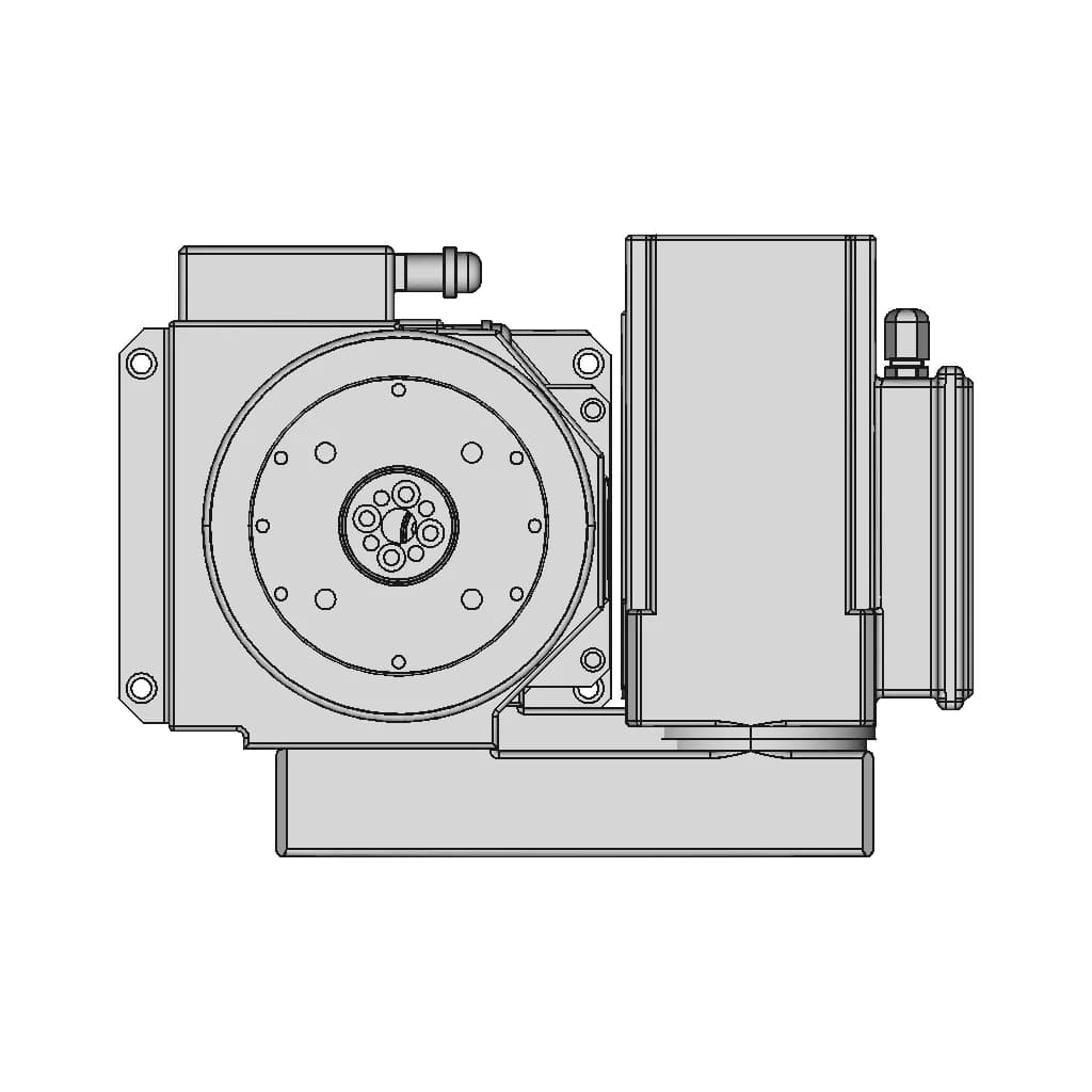 CAD Model of Indexing Table for Engineering Projects_0_0_degree_snapshot