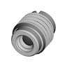 CAD Model of 1/4-20 Threaded Insert for Engineering Projects_60_30_degree_snapshot