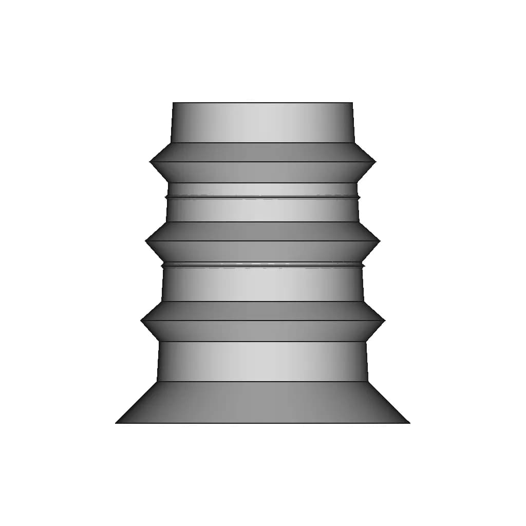 CAD Model of Threaded Brass Insert for Engineering Projects_0_270_degree_snapshot