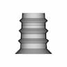 CAD Model of Threaded Brass Insert for Engineering Projects_0_90_degree_snapshot