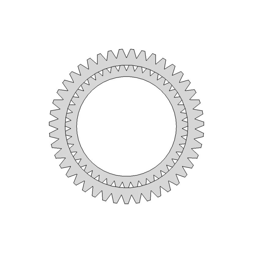 CAD Model of Threaded Inserts (Metric) for Engineering Projects