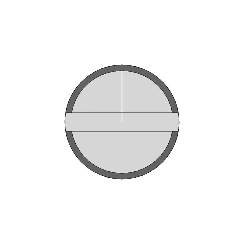 CAD Model of Threaded Insert For Wood for Engineering Projects