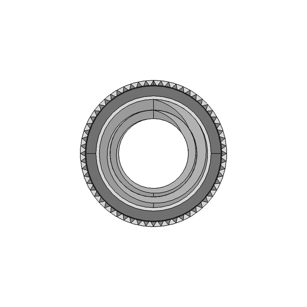 CAD Model of Knurled Threaded Insert for Engineering Projects_90_0_degree_snapshot