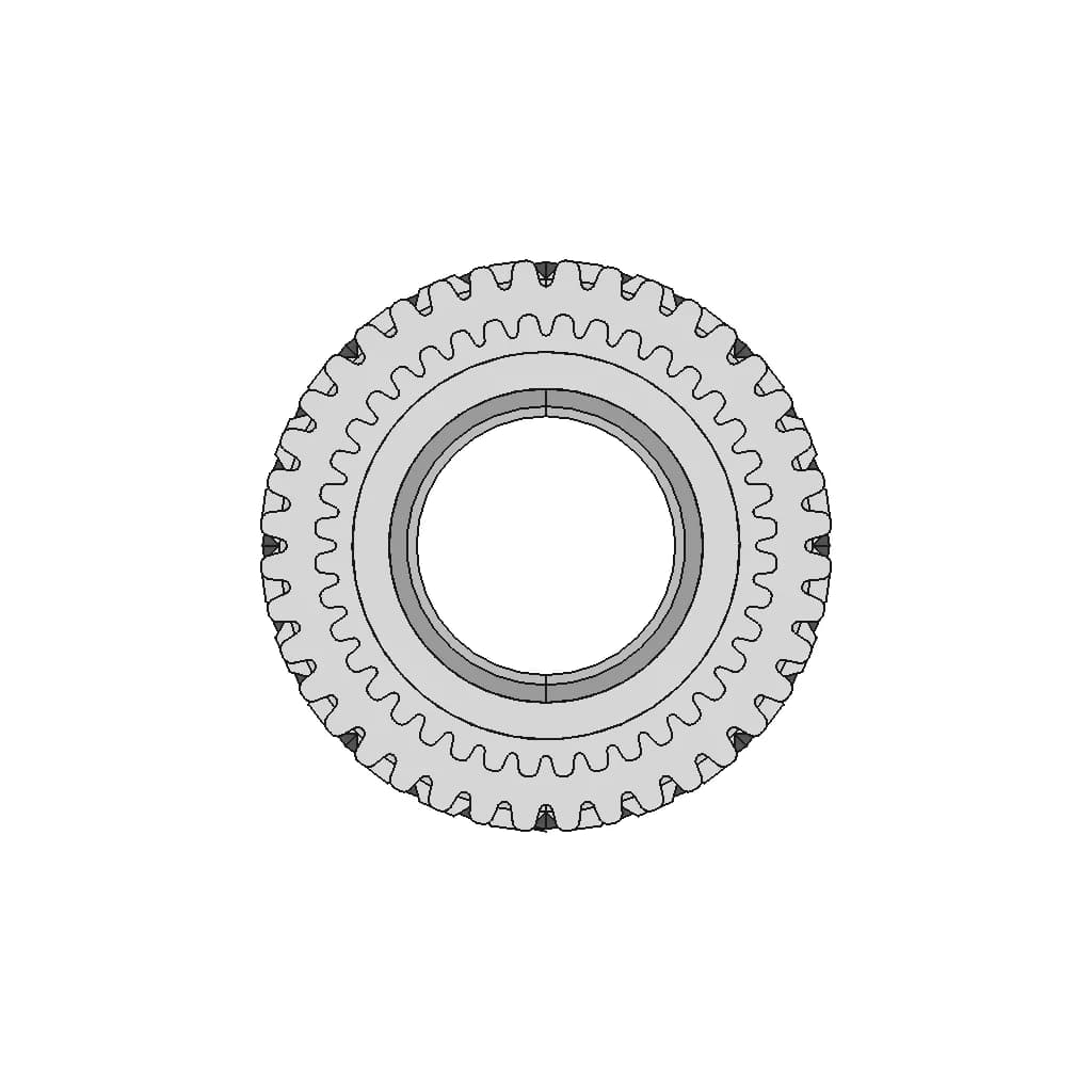 CAD Model of M4 Threaded Insert for Engineering Projects_270_0_degree_snapshot