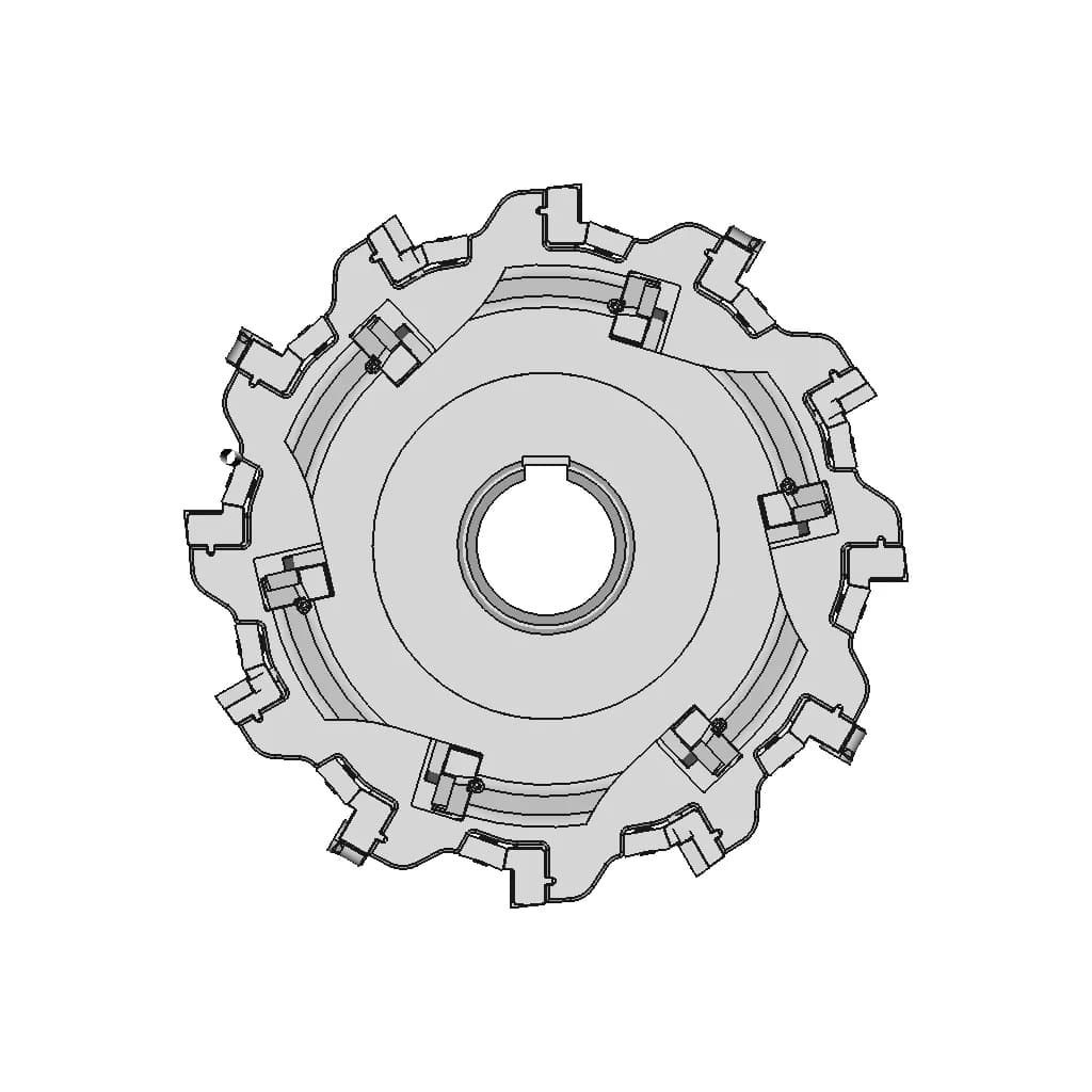 CAD Model of Milling Cutter for Engineering Projects_0_270_degree_snapshot