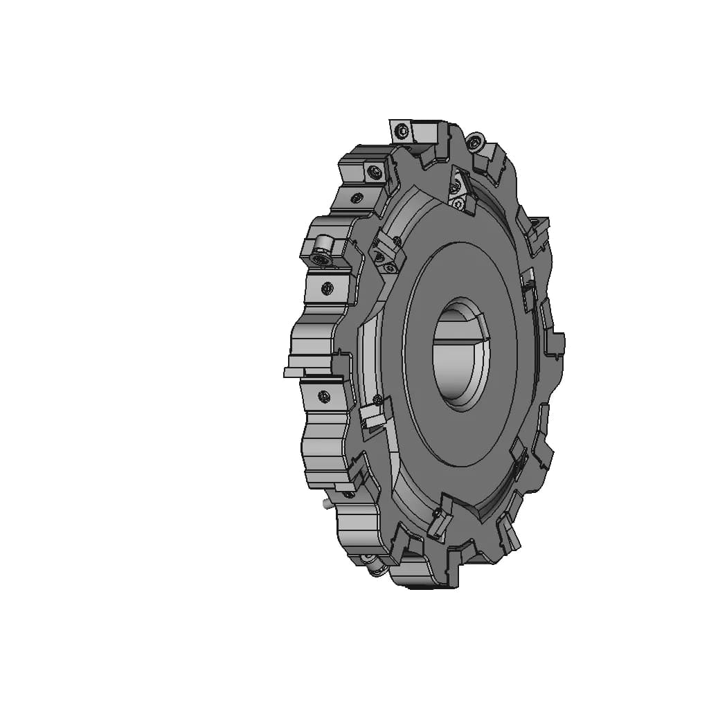 CAD Model of Milling Cutter for Engineering Projects_60_30_degree_snapshot