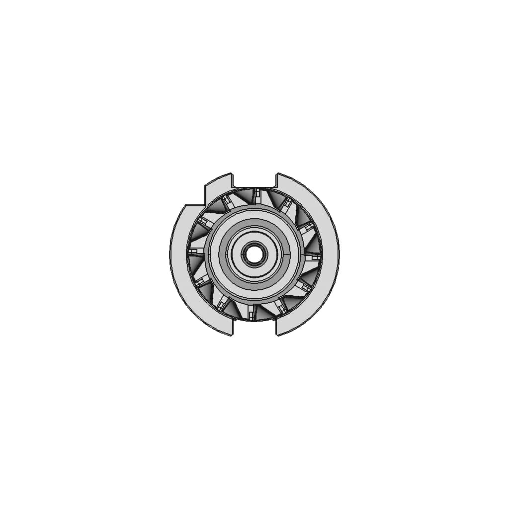 CAD Model of Pcd Milling Cutter Tool for Engineering Projects_0_270_degree_snapshot