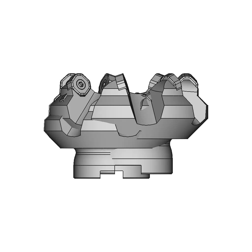 CAD Model of Face Milling Cutter for Engineering Projects_0_270_degree_snapshot