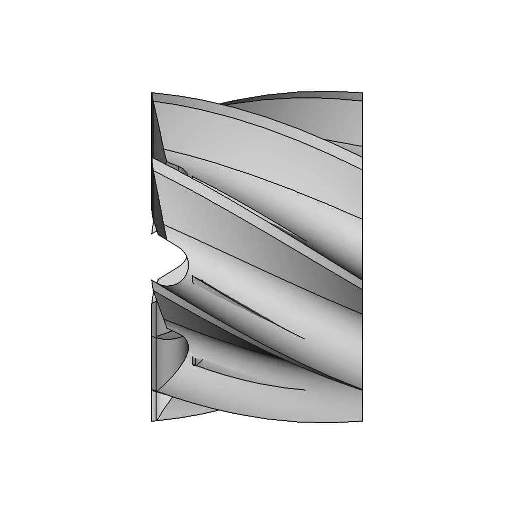 CAD Model of Milling Cutter for Engineering Projects_0_90_degree_snapshot