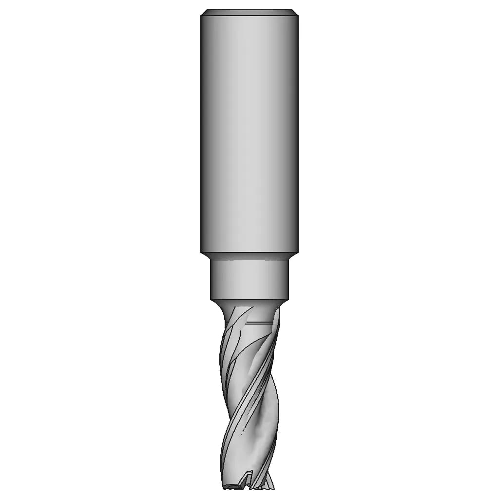CAD Model of Milling Cutter for Engineering Projects_270_0_degree_snapshot