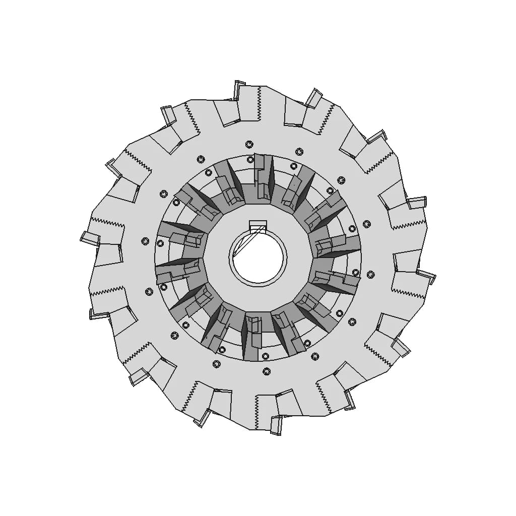 CAD Model of Milling Cutter for Engineering Projects_0_0_degree_snapshot