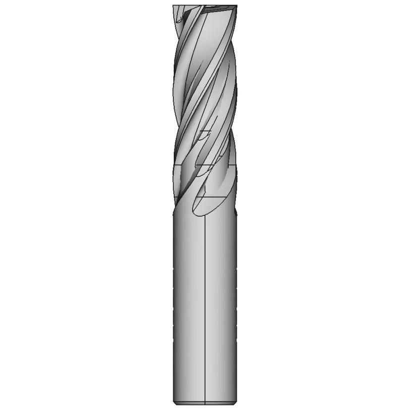CAD Model of Milling Cutter for Engineering Projects