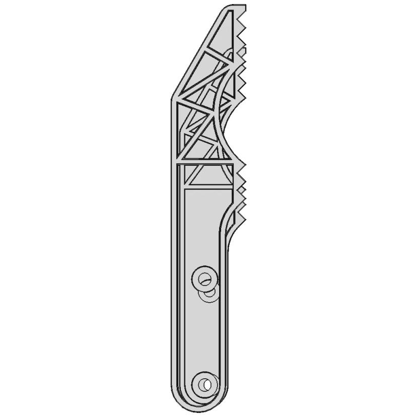 CAD Model of Gripper Arm for Engineering Projects