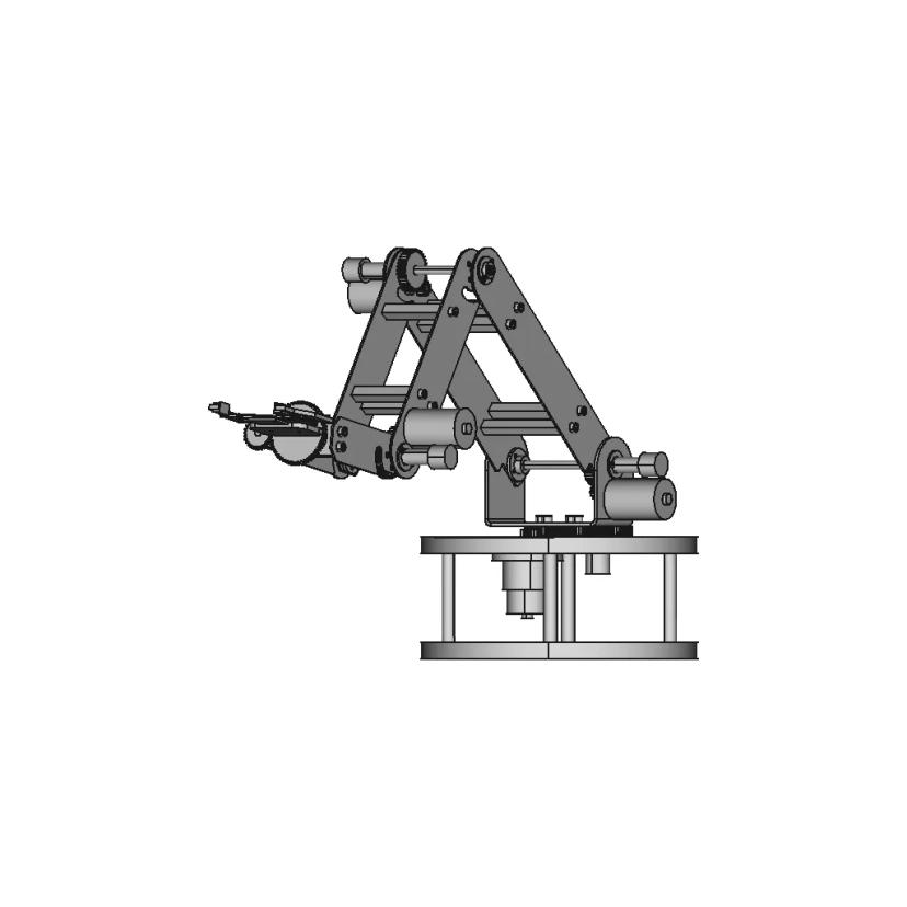 CAD Model of Gripper Arm for Engineering Projects