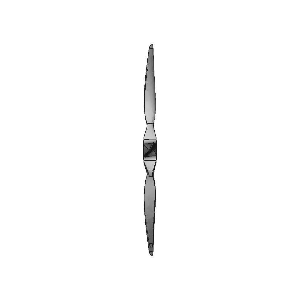 CAD Model of Propeller 4 Blade for Engineering Projects_0_270_degree_snapshot