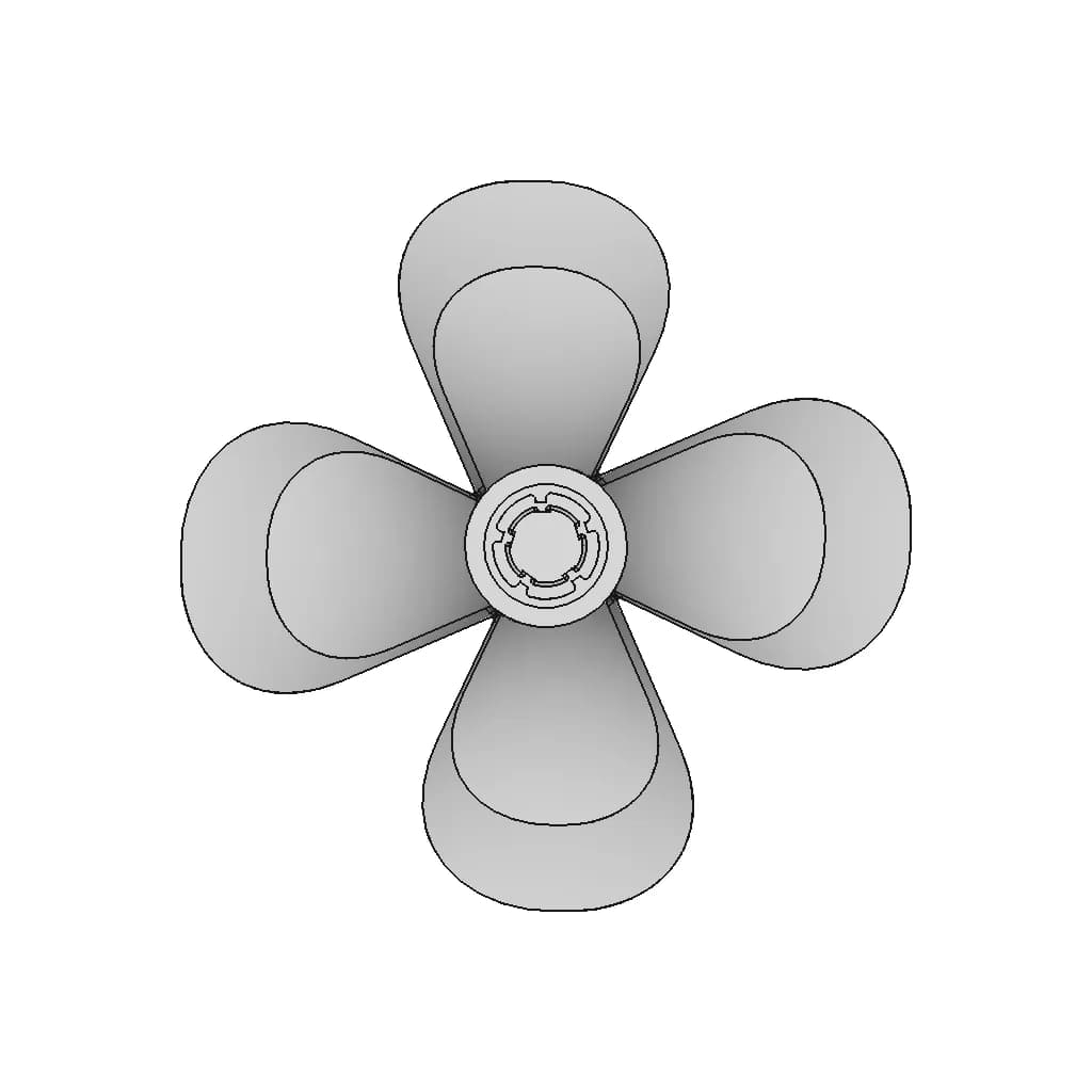 CAD Model of Propeller for Engineering Projects_0_0_degree_snapshot