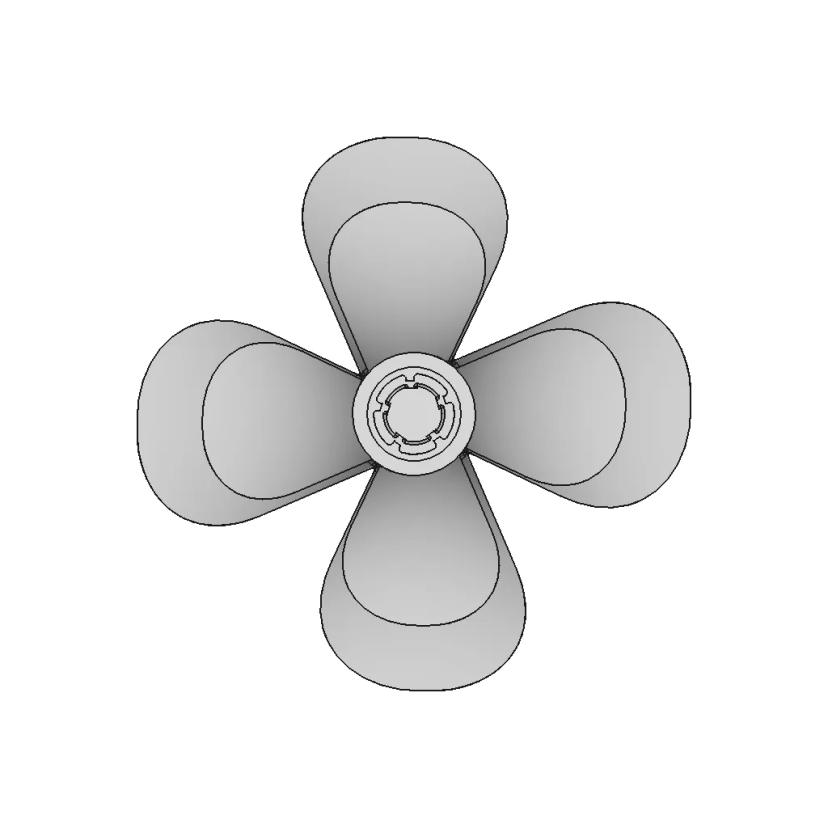 CAD Model of Propeller for Engineering Projects