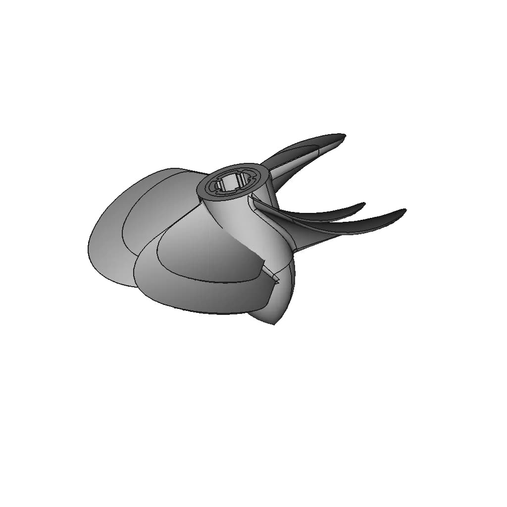 CAD Model of Propeller for Engineering Projects_60_30_degree_snapshot