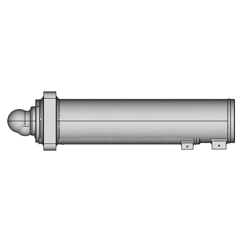 CAD Model of Hydraulic Cylinder for Engineering Projects_0_270_degree_snapshot
