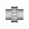 CAD Model of Shaft Coupling (Ø200) for Engineering Projects_0_0_degree_snapshot