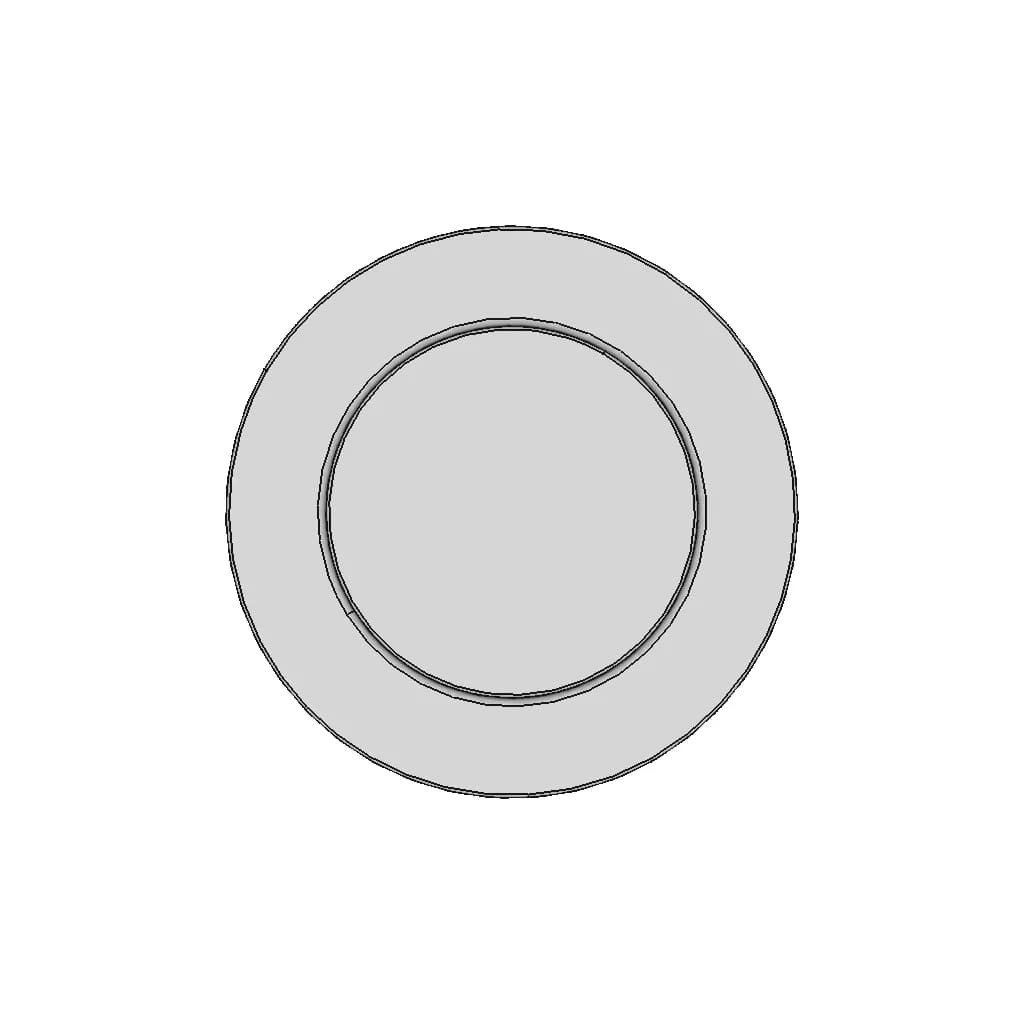 CAD Model of Shaft Coupling (Ø200) for Engineering Projects_0_90_degree_snapshot