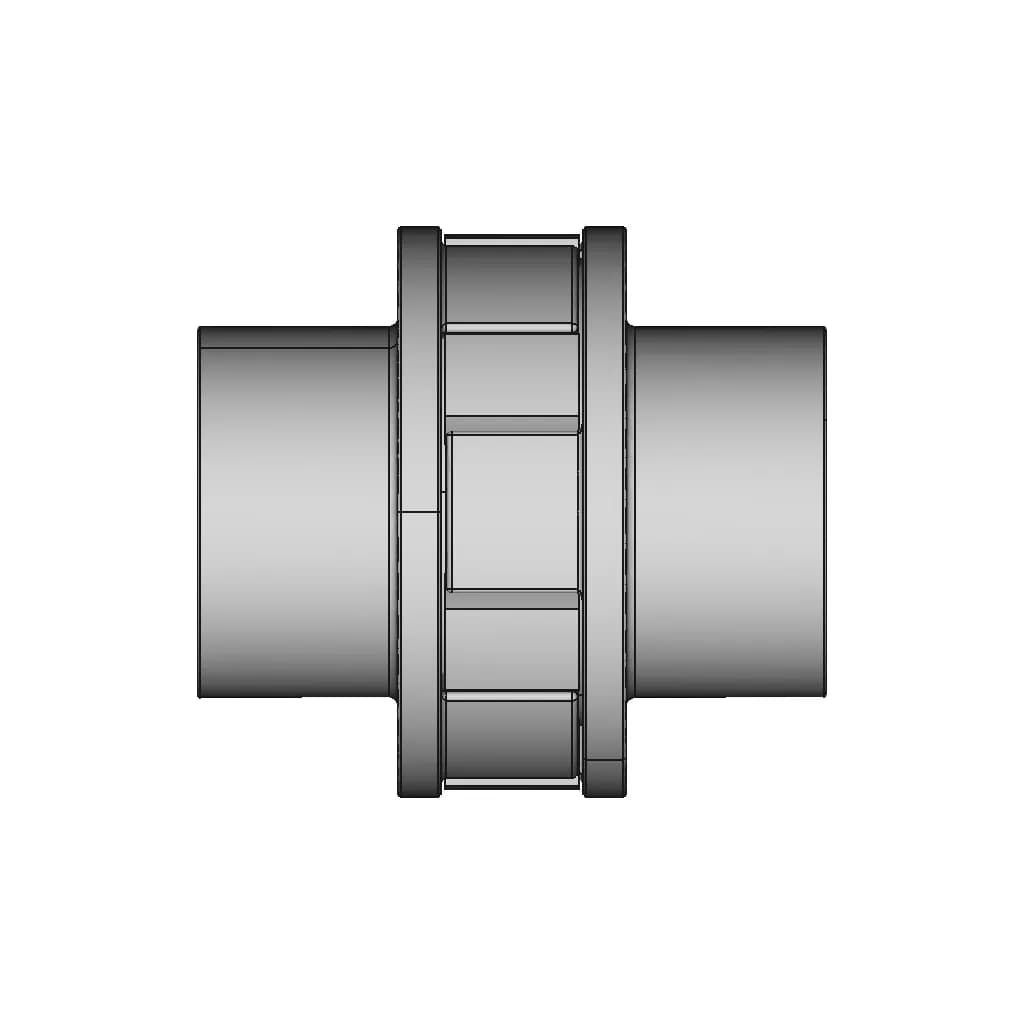 CAD Model of Shaft Coupling (Ø200) for Engineering Projects_270_0_degree_snapshot