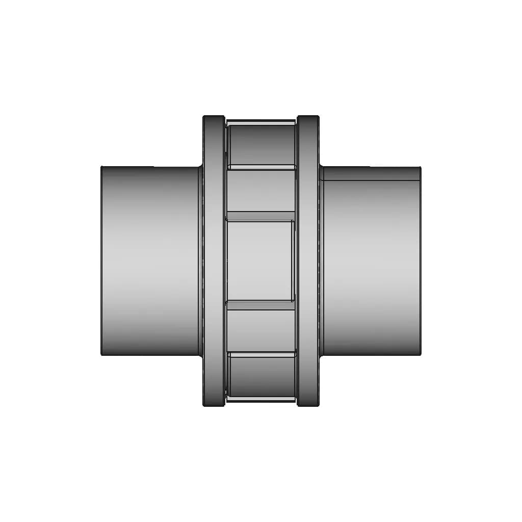 CAD Model of Shaft Coupling (Ø200) for Engineering Projects_90_0_degree_snapshot