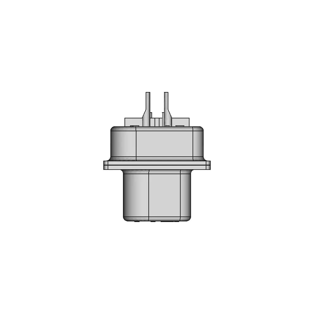 CAD Model of De-9 Connector for Engineering Projects_0_90_degree_snapshot