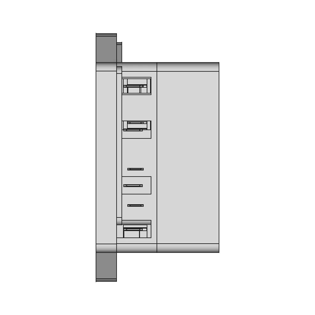 CAD Model of 4 Way Fuse Holder for Engineering Projects_0_270_degree_snapshot