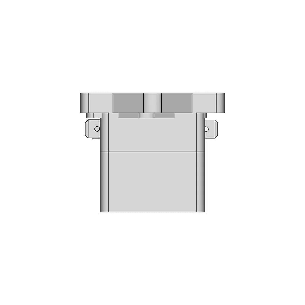 CAD Model of 4 Way Fuse Holder for Engineering Projects_270_0_degree_snapshot