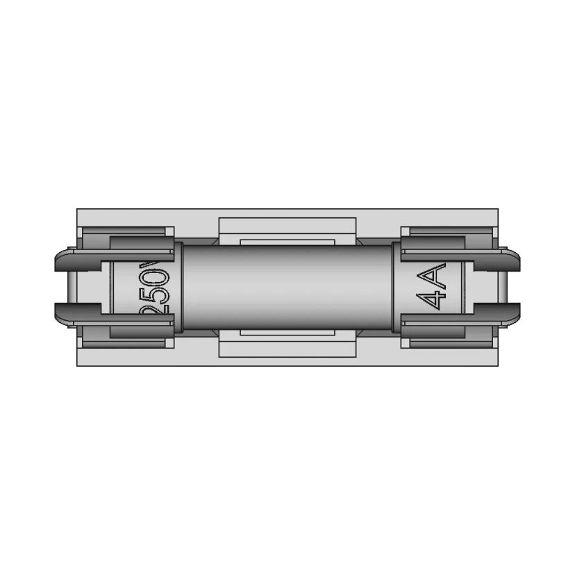CAD Model of Fuse Holder for Engineering Projects