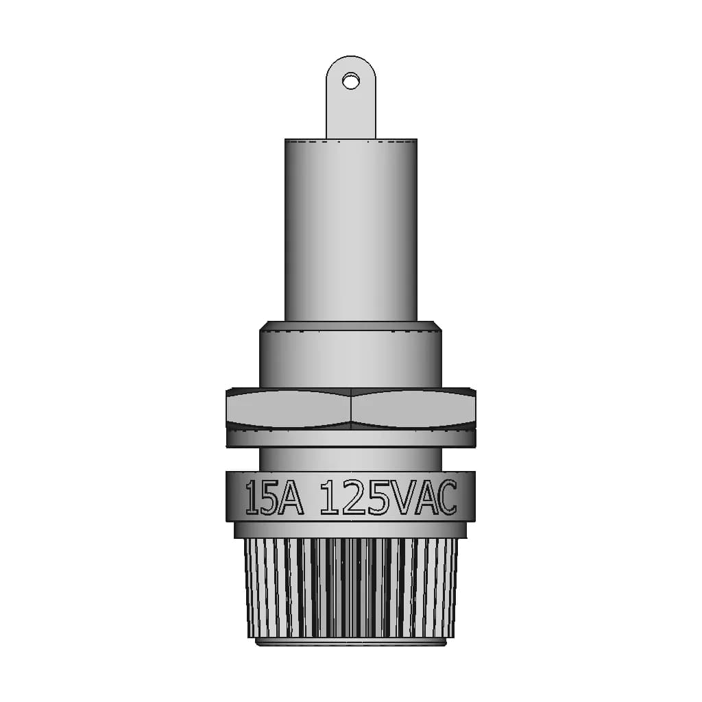 CAD Model of Fuse Holder for Engineering Projects_270_0_degree_snapshot
