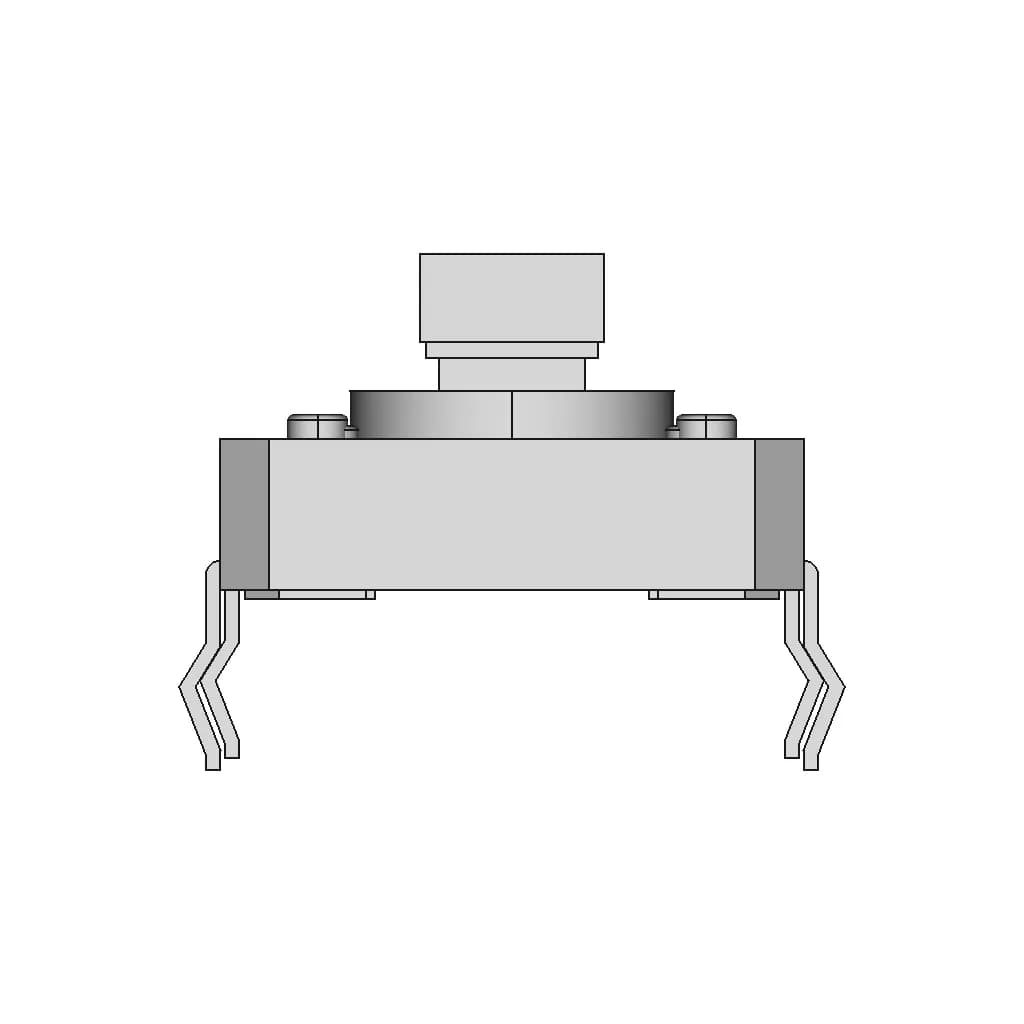 CAD Model of 12Mm Push Button And Cap for Engineering Projects_0_0_degree_snapshot