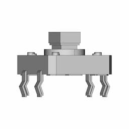 CAD Model of 12Mm Push Button And Cap for Engineering Projects