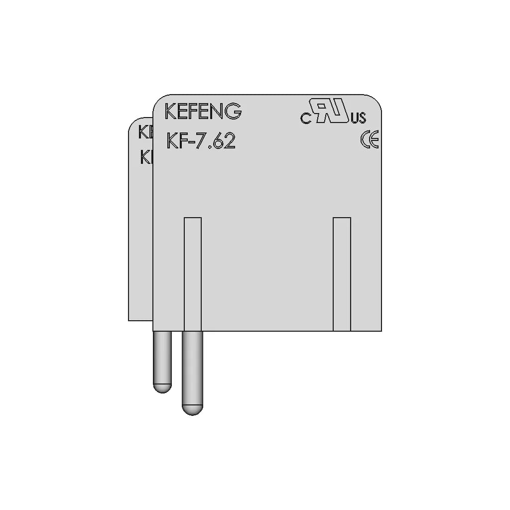 CAD Model of 7.62Mm 2P Screw Terminal for Engineering Projects_0_270_degree_snapshot
