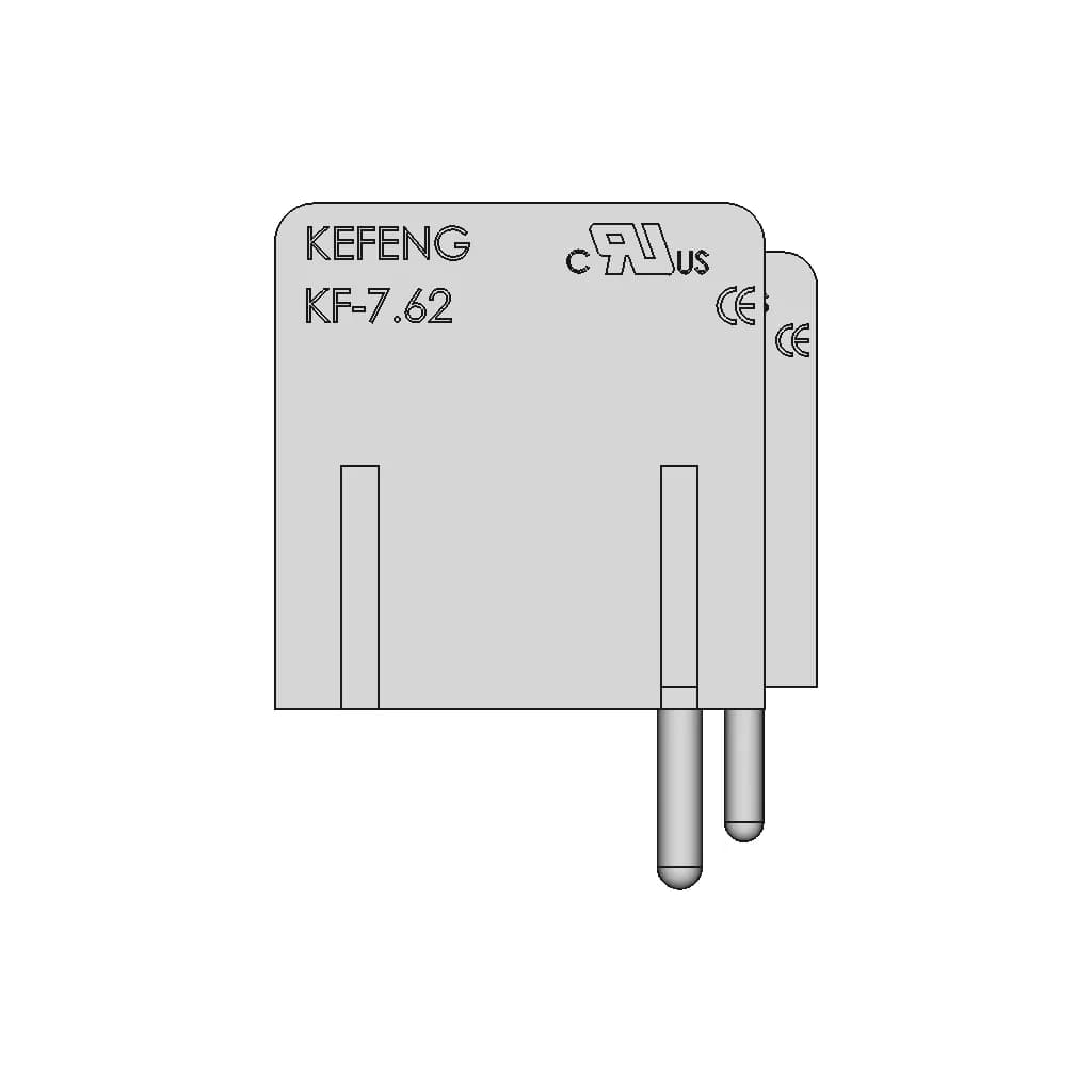CAD Model of 7.62Mm 2P Screw Terminal for Engineering Projects_0_90_degree_snapshot