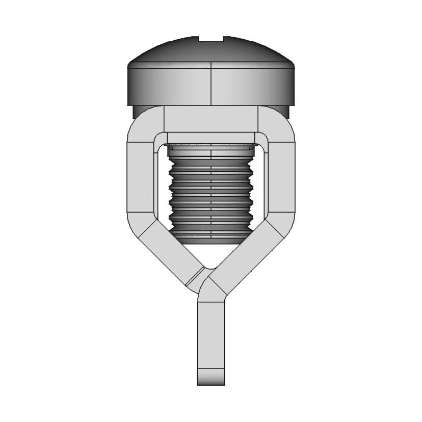 CAD Model of Pcb Screw Terminal for Engineering Projects