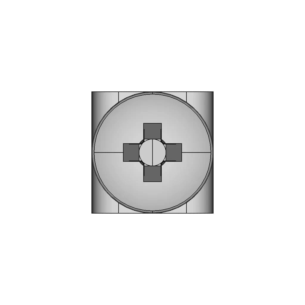 CAD Model of Pcb Screw Terminal for Engineering Projects_270_0_degree_snapshot