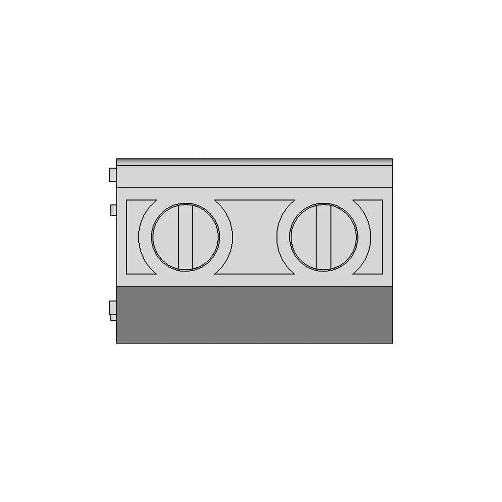 CAD Model of Pcb Terminal Blocks for Engineering Projects_270_0_degree_snapshot