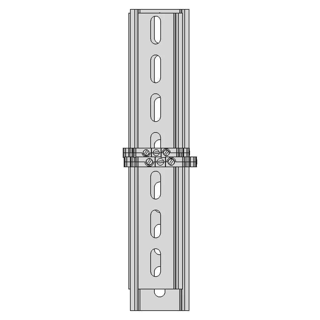 CAD Model of Din Rail Terminal Block for Engineering Projects_270_0_degree_snapshot