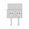 CAD Model of Terminal Block 2P 5Mm for Engineering Projects_90_0_degree_snapshot