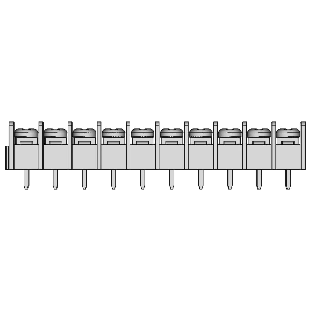 CAD Model of Terminal Block 7.62Mm for Engineering Projects_90_0_degree_snapshot