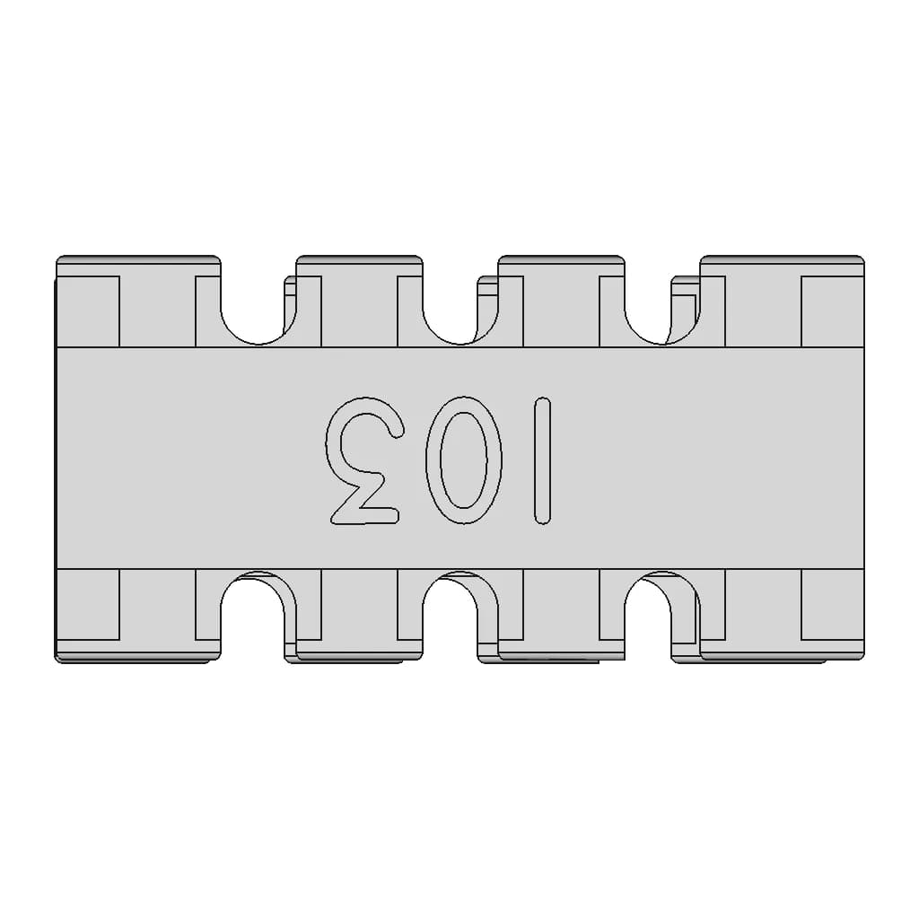 CAD Model of Smd Resistor Array for Engineering Projects_0_0_degree_snapshot