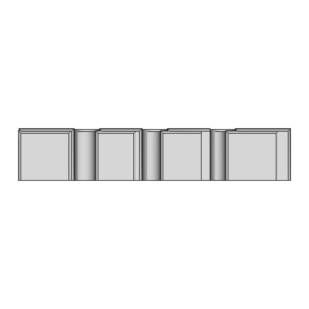 CAD Model of Smd Resistor Array for Engineering Projects_90_0_degree_snapshot