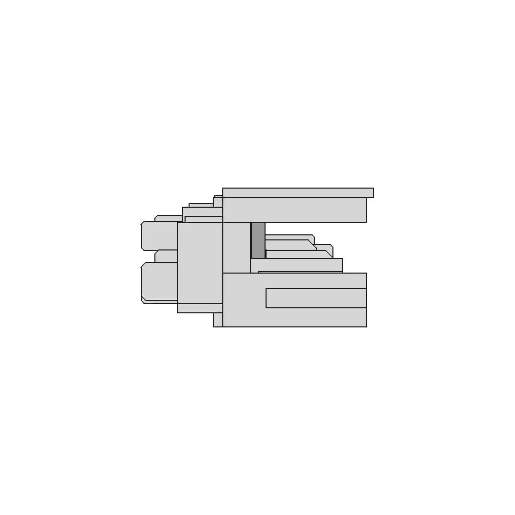CAD Model of Battery Connector For Dewalt. for Engineering Projects_270_0_degree_snapshot