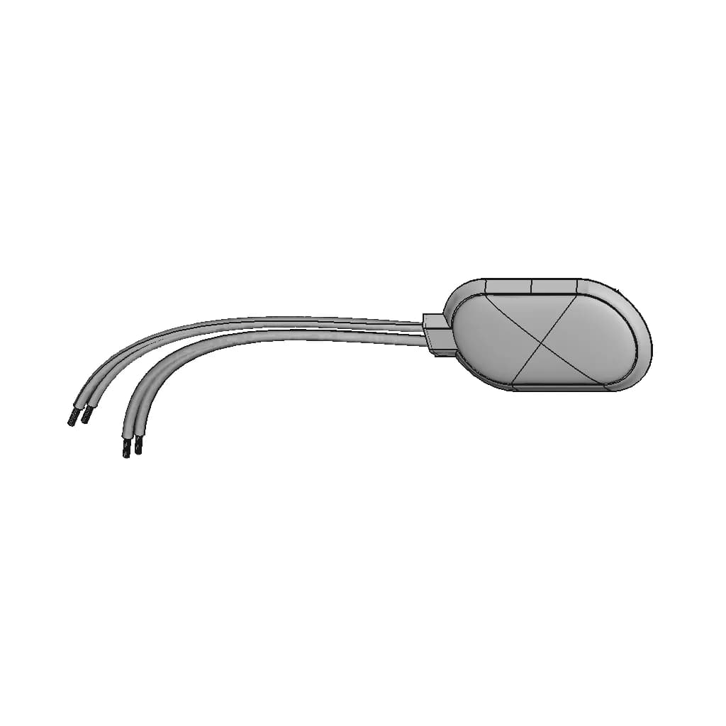 CAD Model of 9V Battery Clip / Connector for Engineering Projects_60_30_degree_snapshot